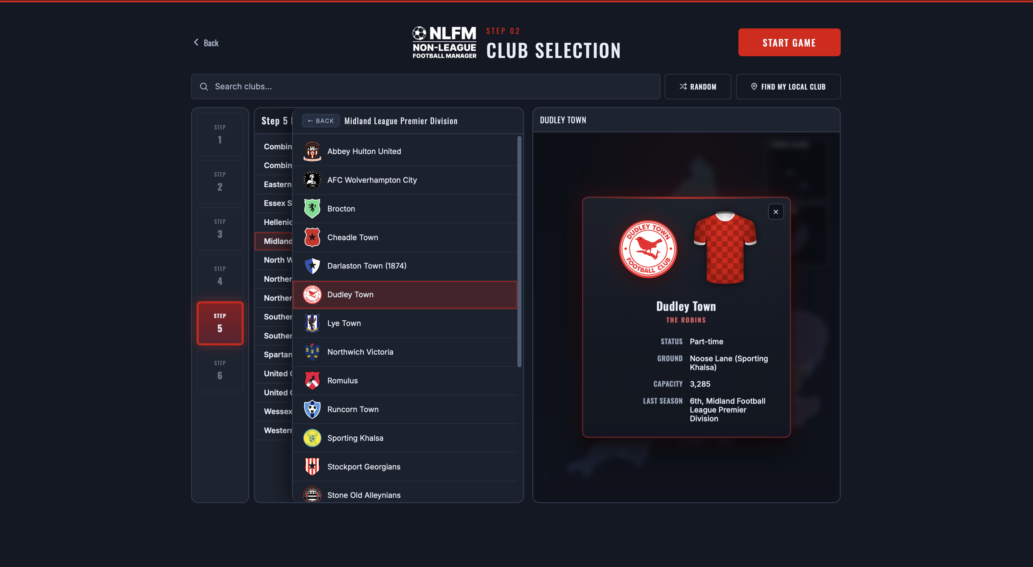 Club selection, Step 6